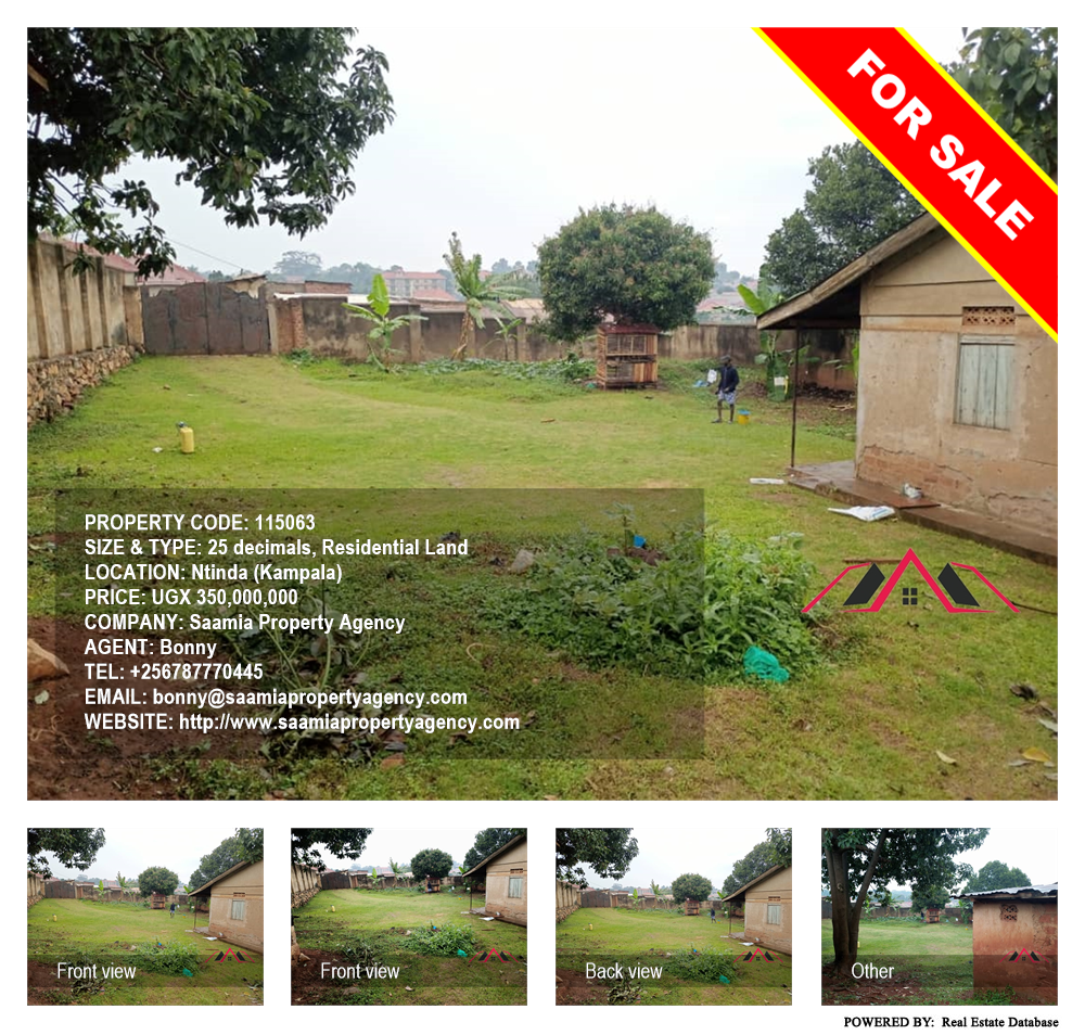 Residential Land  for sale in Ntinda Kampala Uganda, code: 115063