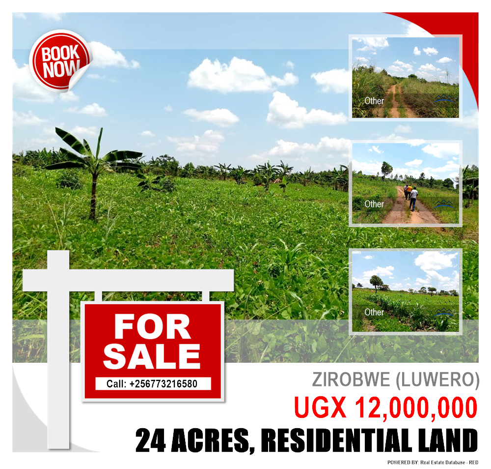 Residential Land  for sale in Ziloobwe Luweero Uganda, code: 115226
