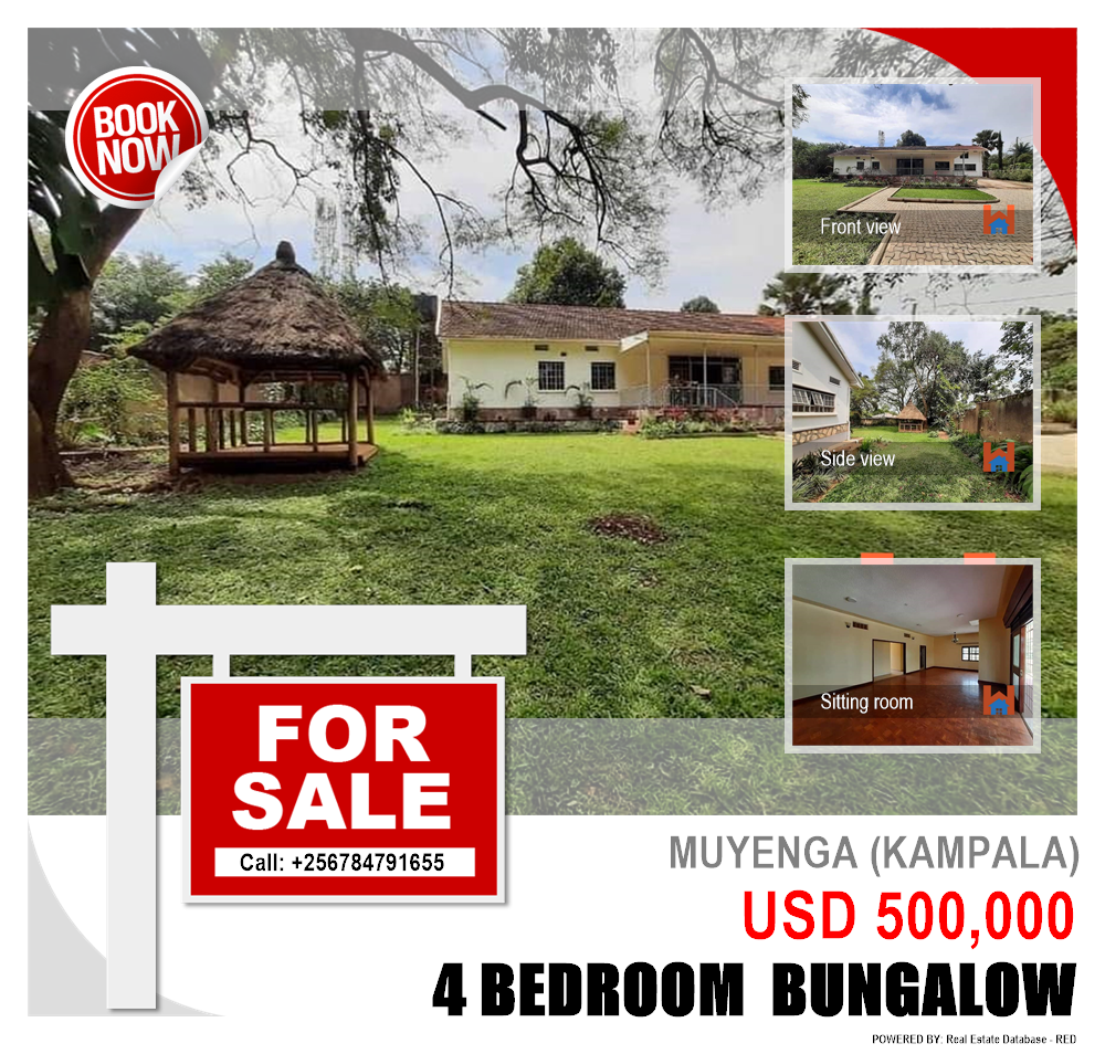 4 bedroom Bungalow  for sale in Muyenga Kampala Uganda, code: 115523