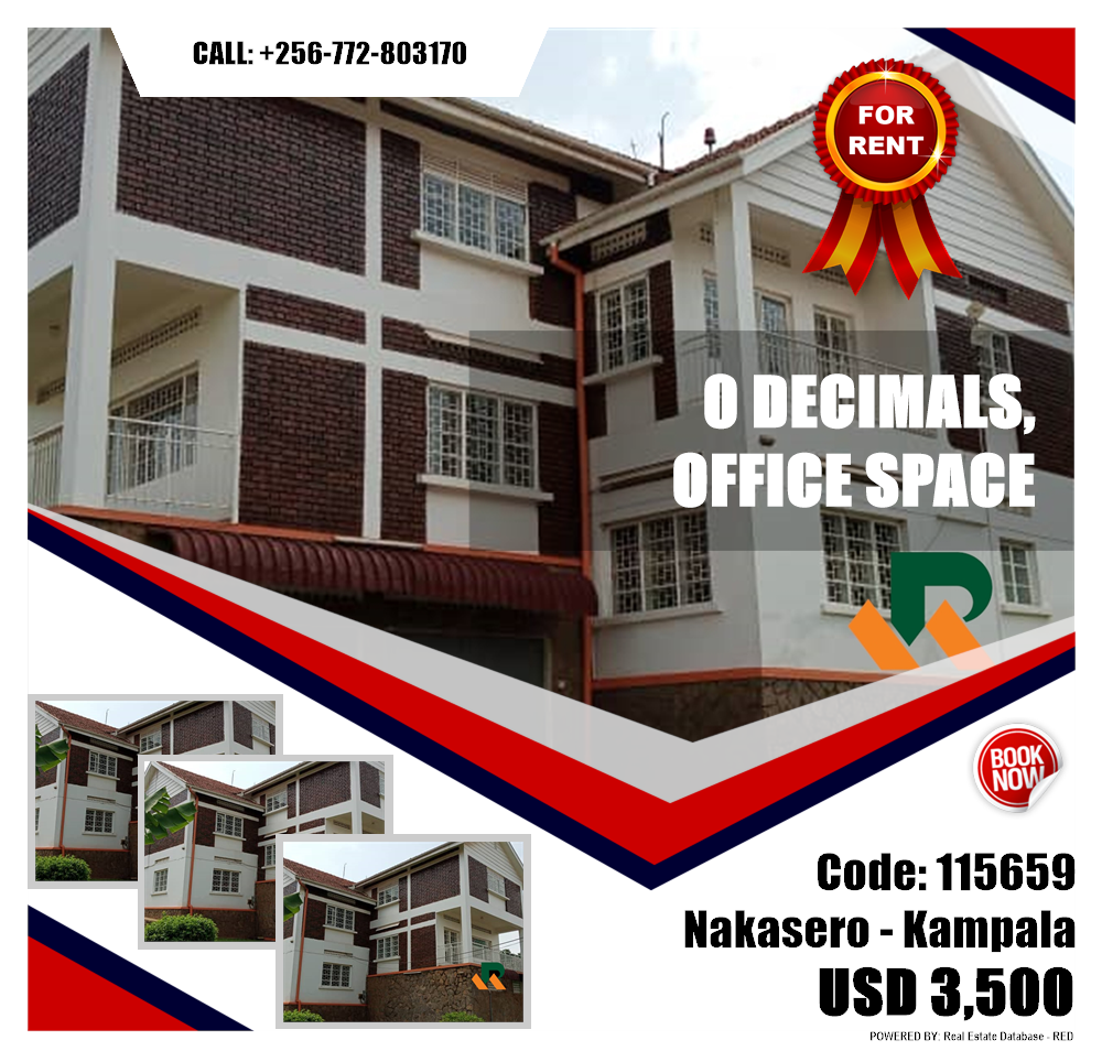 Office Space  for rent in Nakasero Kampala Uganda, code: 115659