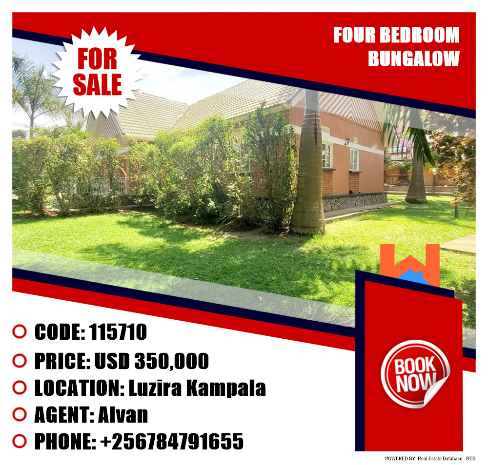 4 bedroom Bungalow  for sale in Luzira Kampala Uganda, code: 115710