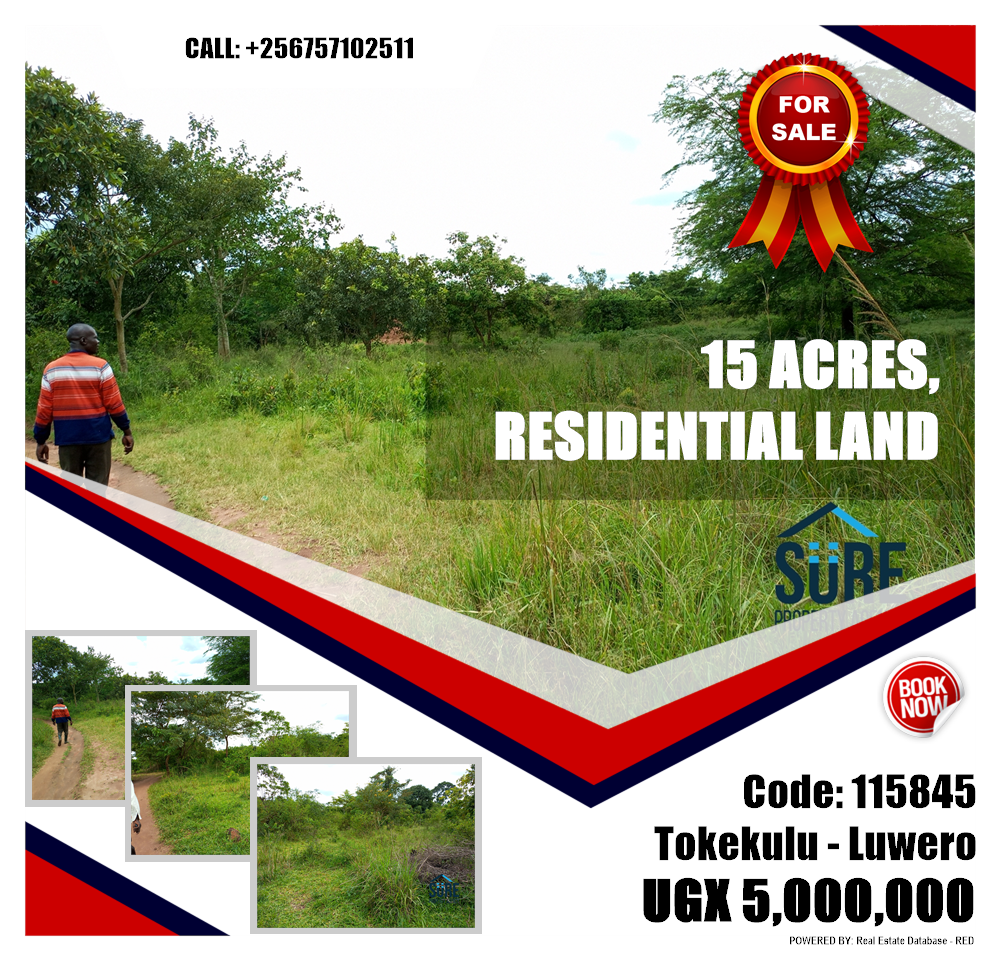 Residential Land  for sale in Tokekulu Luweero Uganda, code: 115845
