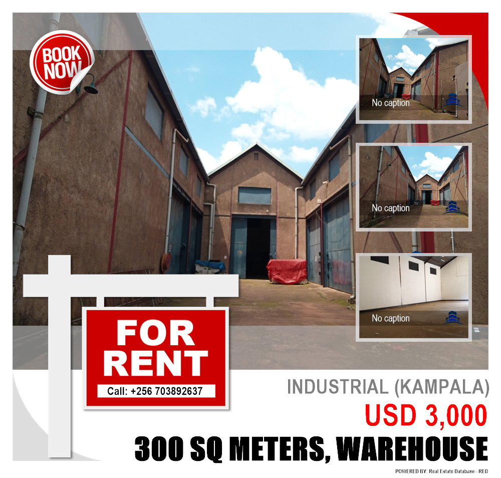 Warehouse  for rent in Industrial Kampala Uganda, code: 116149