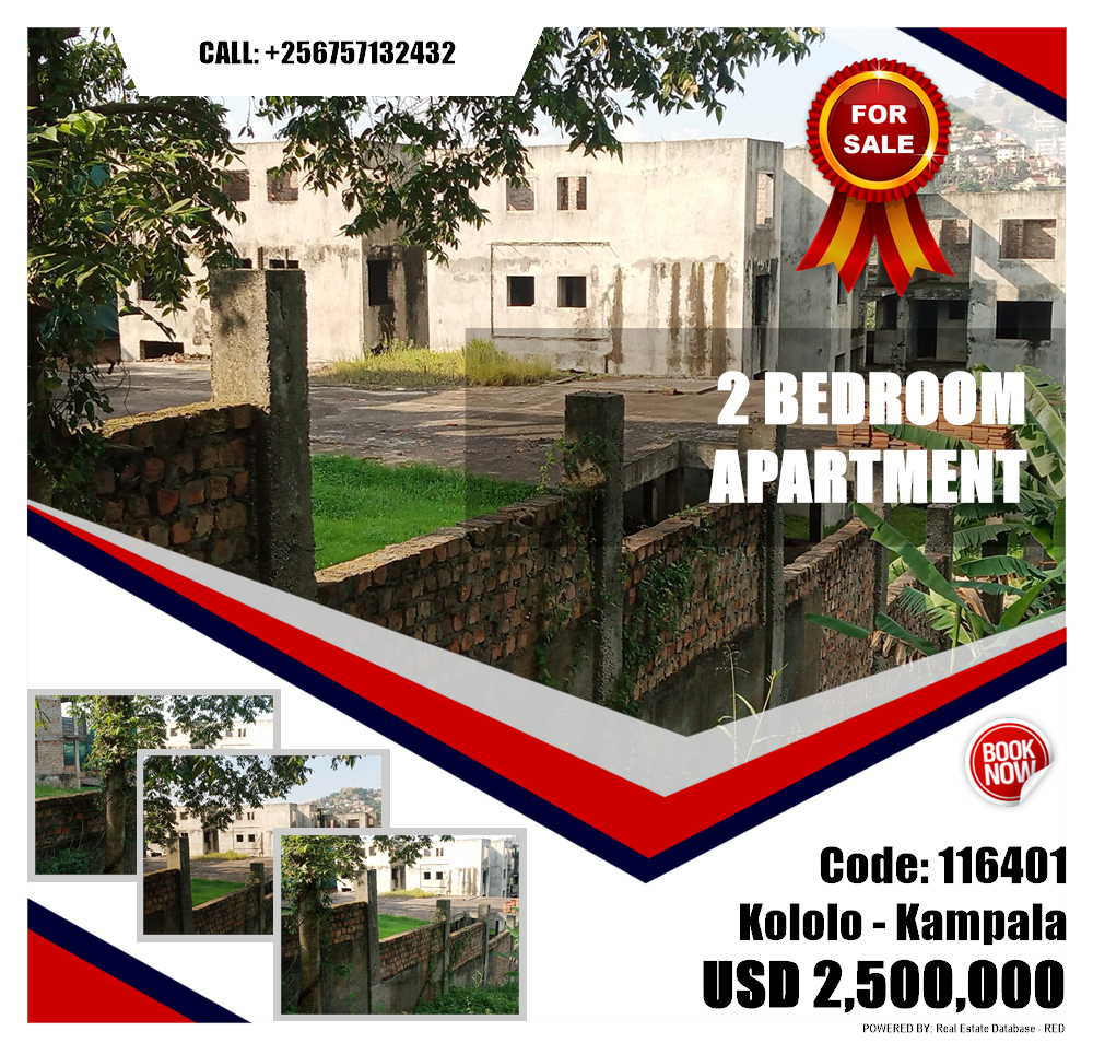 2 bedroom Apartment  for sale in Kololo Kampala Uganda, code: 116401