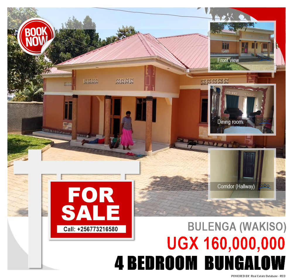 4 bedroom Bungalow  for sale in Bulenga Wakiso Uganda, code: 116420