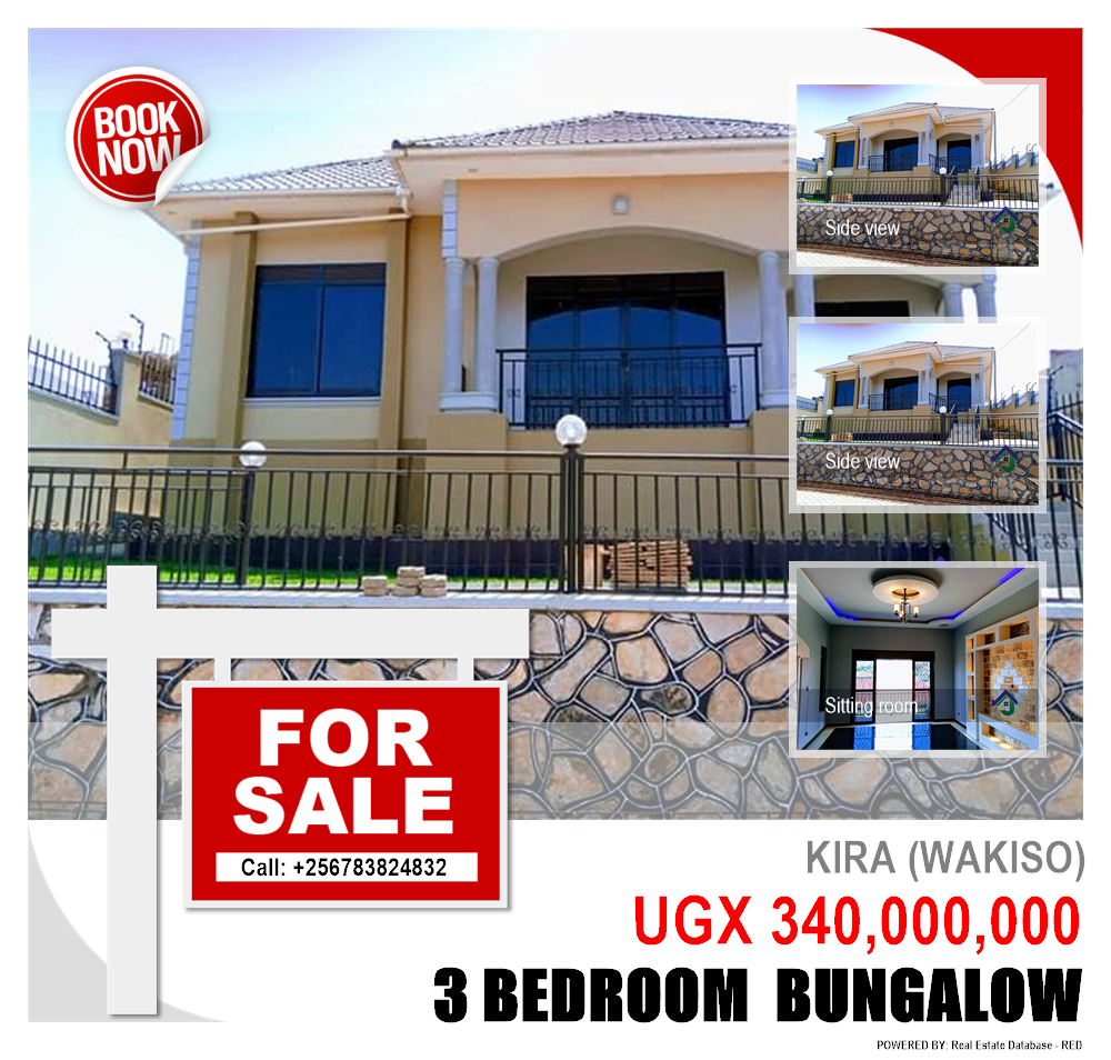 3 bedroom Bungalow  for sale in Kira Wakiso Uganda, code: 116443