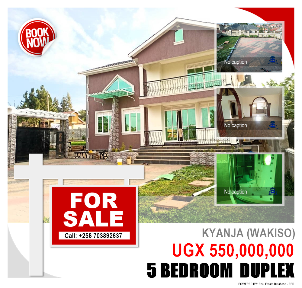 5 bedroom Duplex  for sale in Kyanja Wakiso Uganda, code: 116478