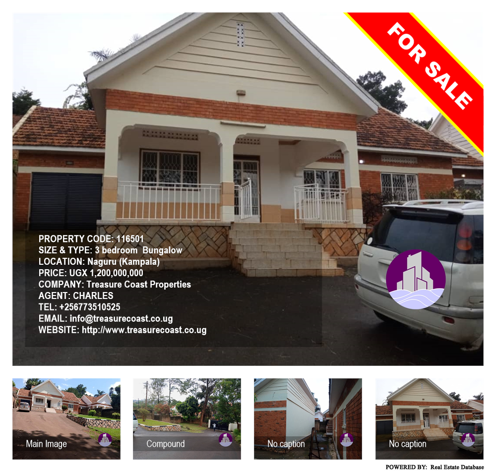 3 bedroom Bungalow  for sale in Naguru Kampala Uganda, code: 116501
