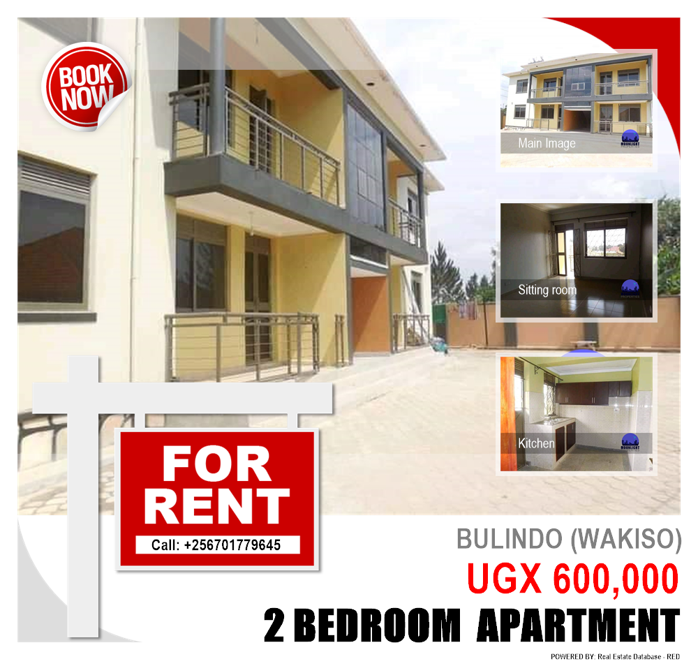 2 bedroom Apartment  for rent in Bulindo Wakiso Uganda, code: 116519