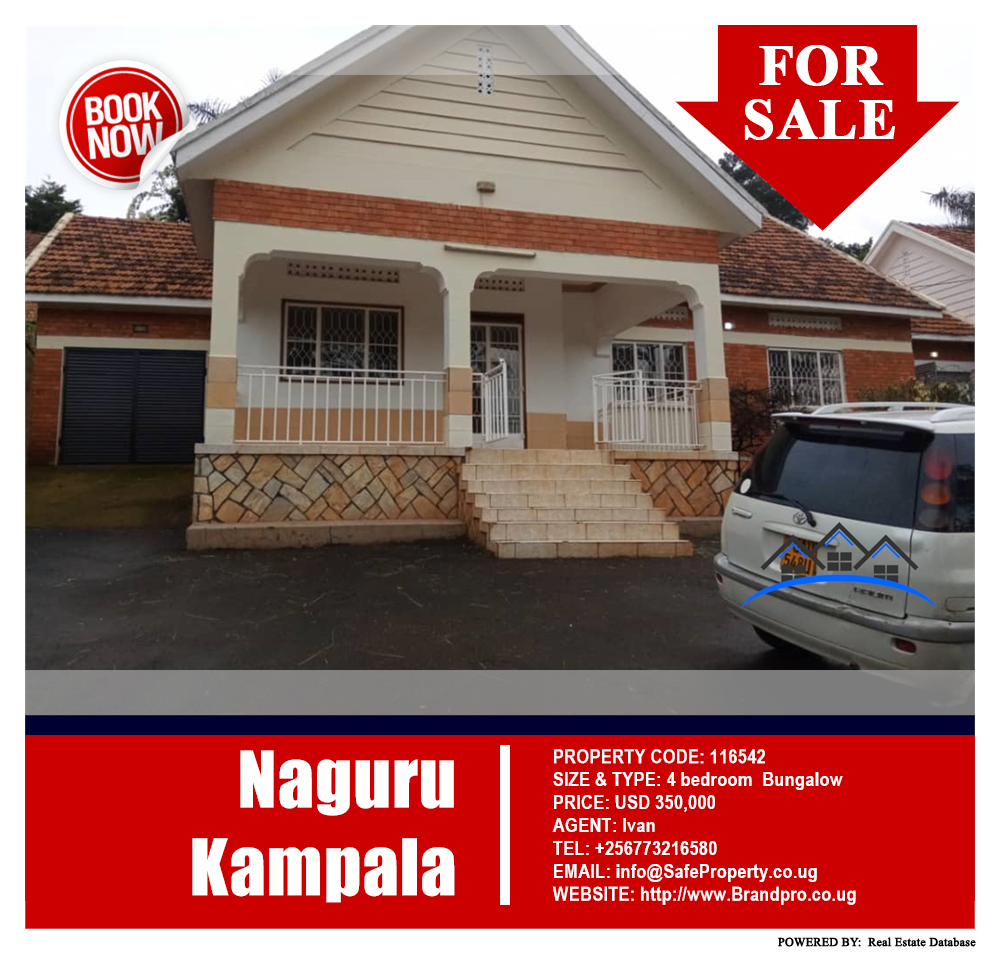 4 bedroom Bungalow  for sale in Naguru Kampala Uganda, code: 116542