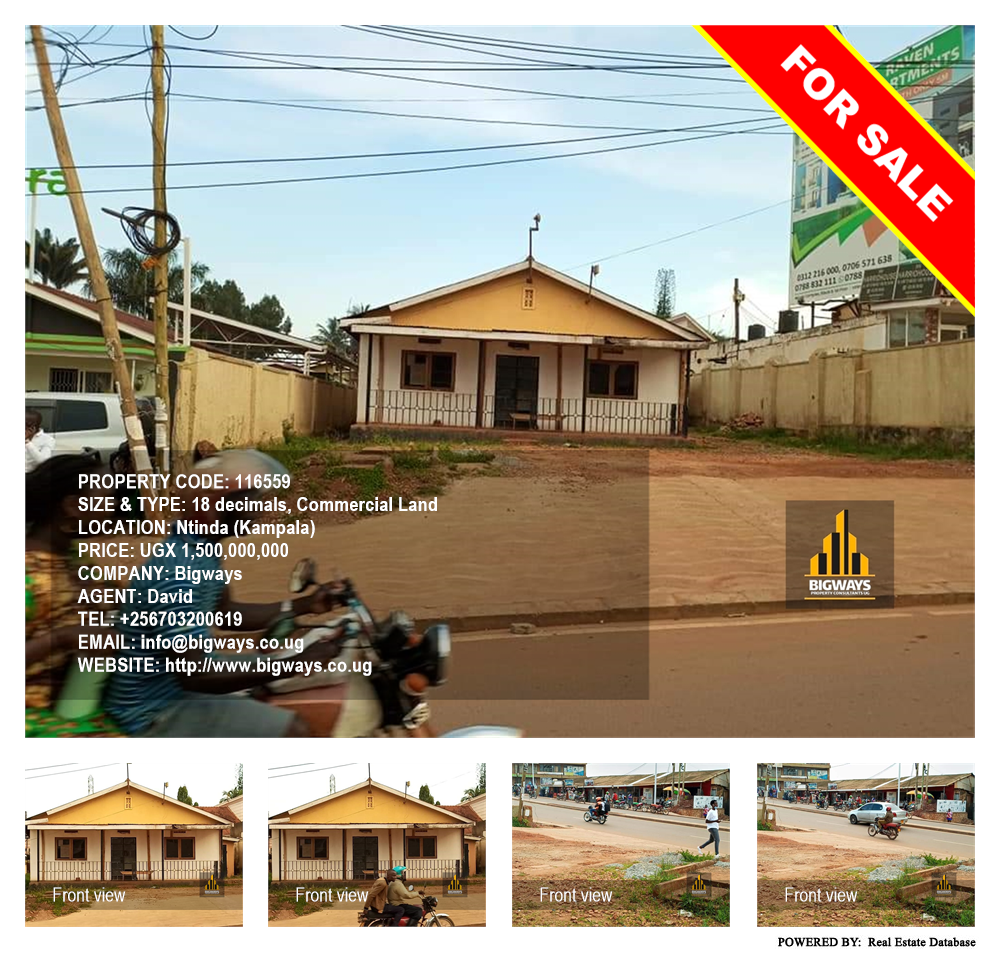 Commercial Land  for sale in Ntinda Kampala Uganda, code: 116559