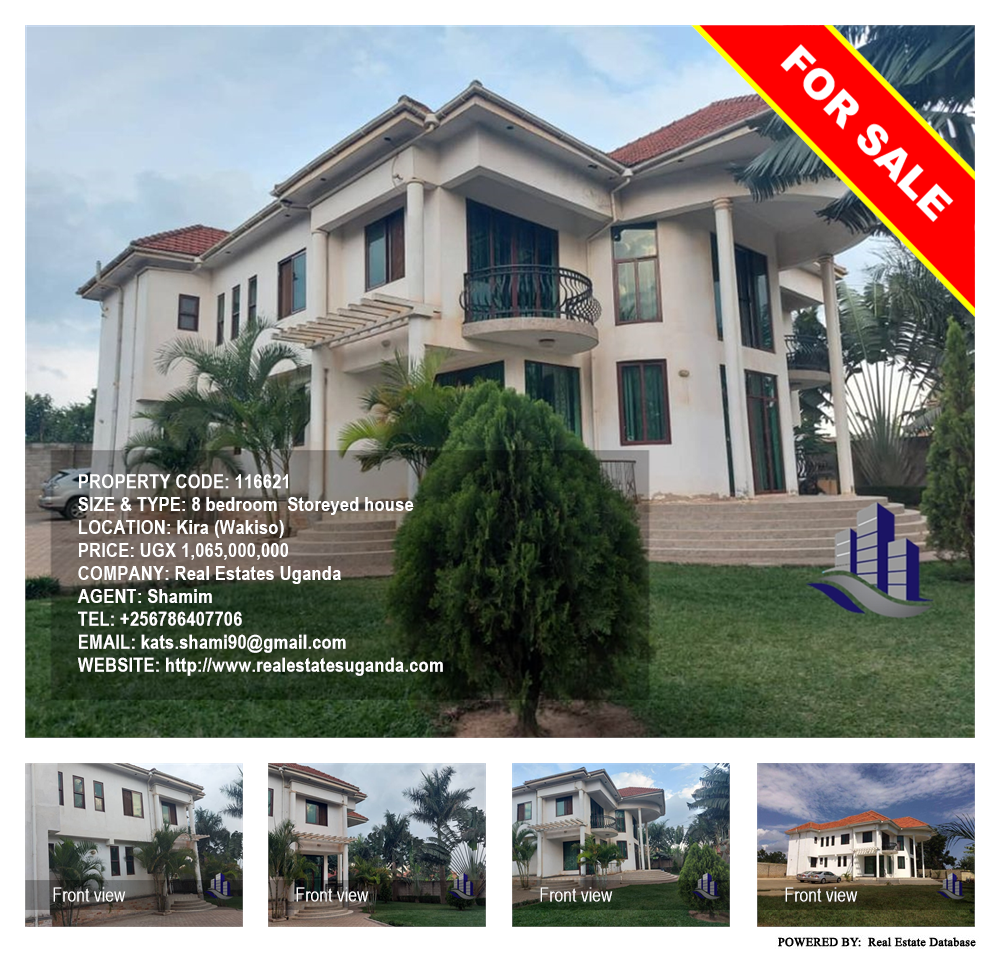 8 bedroom Storeyed house  for sale in Kira Wakiso Uganda, code: 116621