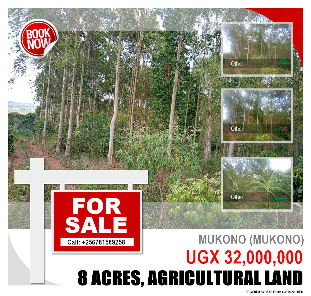 Agricultural Land  for sale in Mukono Mukono Uganda, code: 116744