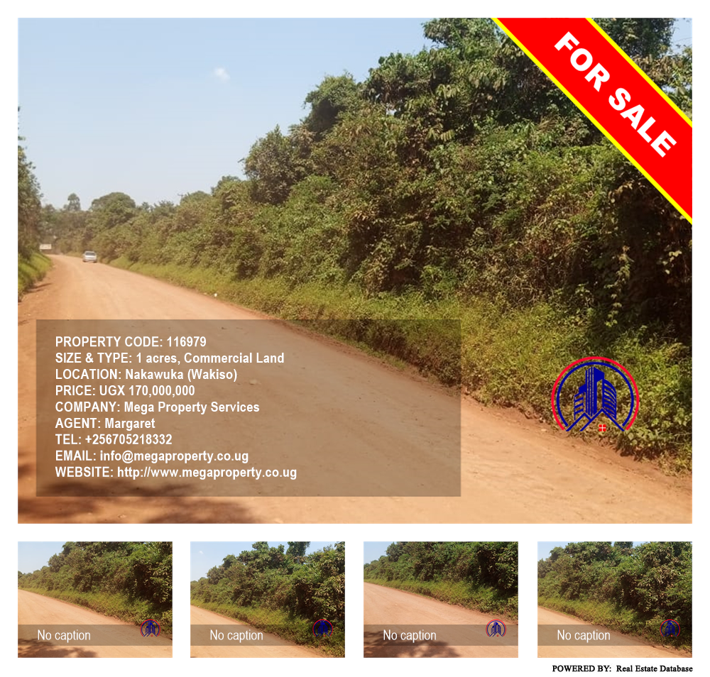 Commercial Land  for sale in Nakawuka Wakiso Uganda, code: 116979
