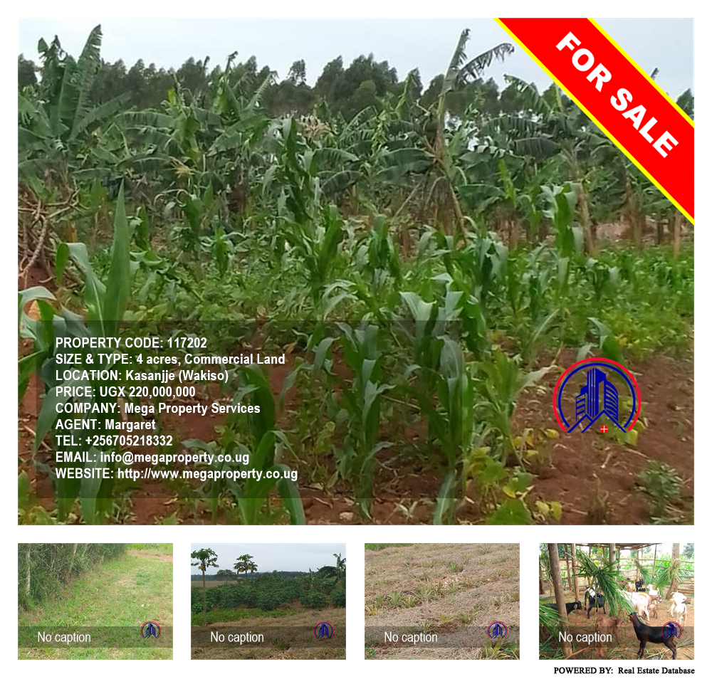 Commercial Land  for sale in Kasanjje Wakiso Uganda, code: 117202