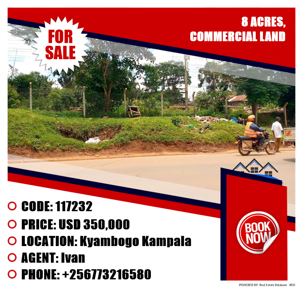 Commercial Land  for sale in Kyambogo Kampala Uganda, code: 117232