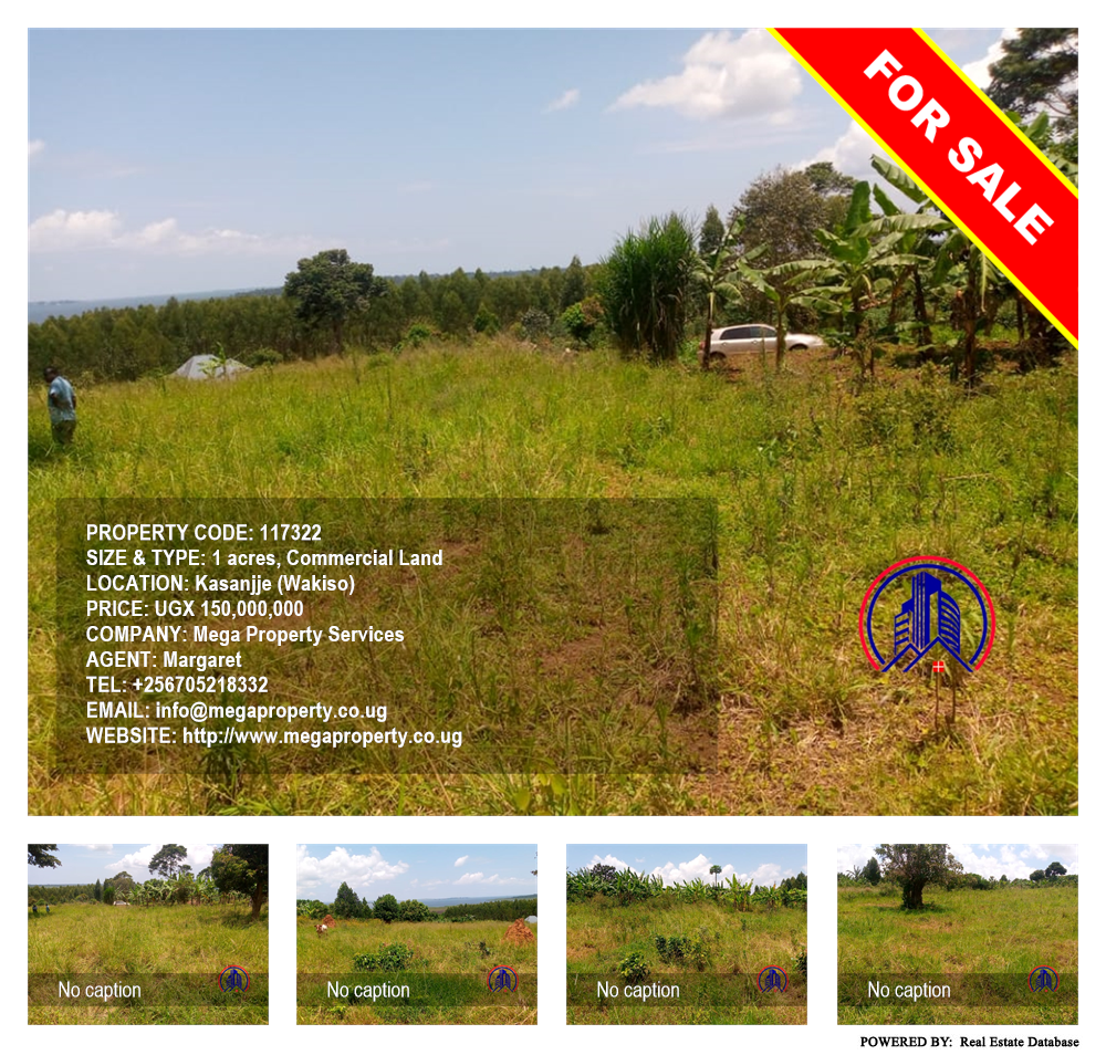 Commercial Land  for sale in Kasanjje Wakiso Uganda, code: 117322