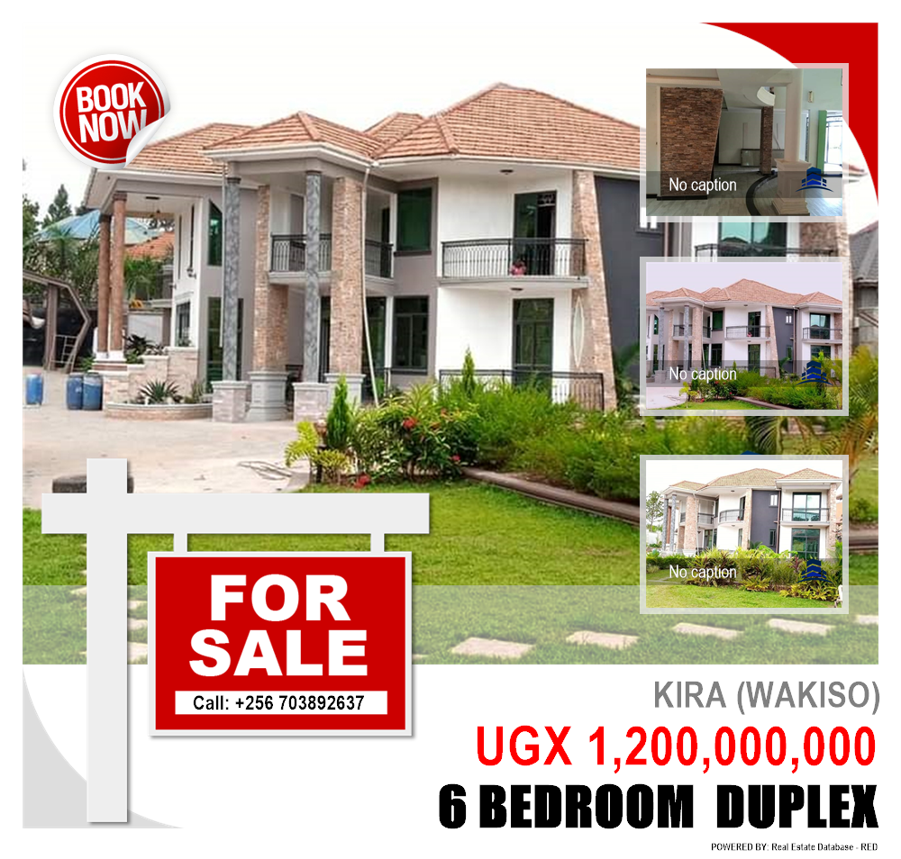 6 bedroom Duplex  for sale in Kira Wakiso Uganda, code: 117591