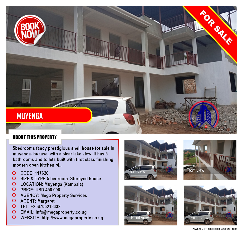 5 bedroom Storeyed house  for sale in Muyenga Kampala Uganda, code: 117620