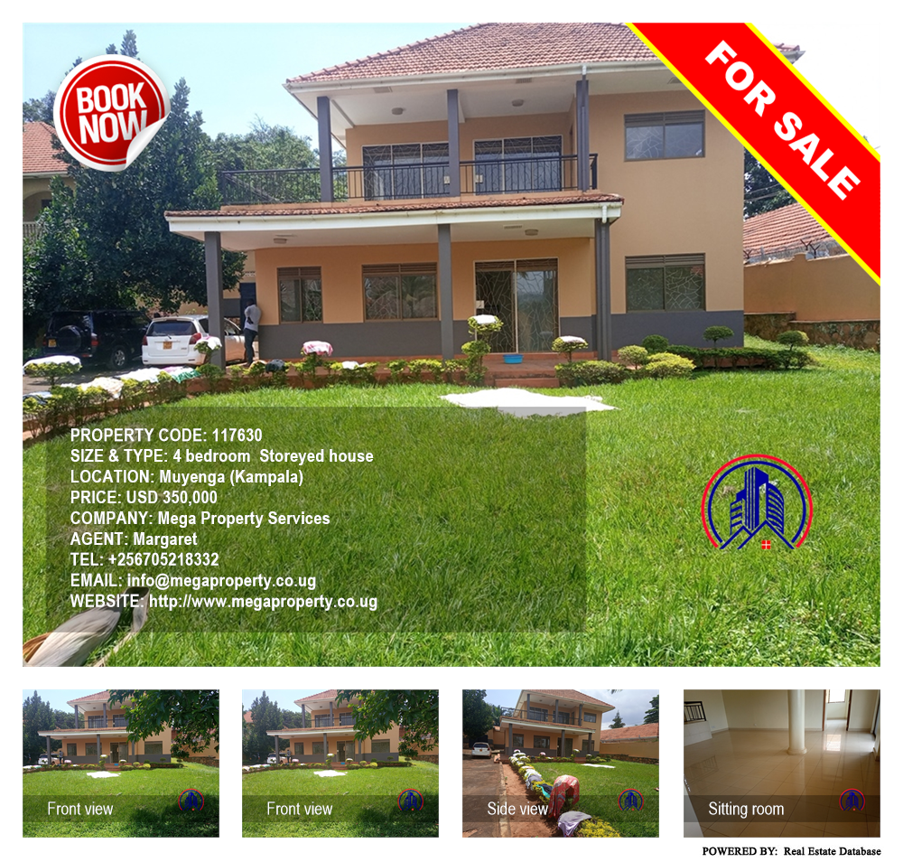 4 bedroom Storeyed house  for sale in Muyenga Kampala Uganda, code: 117630