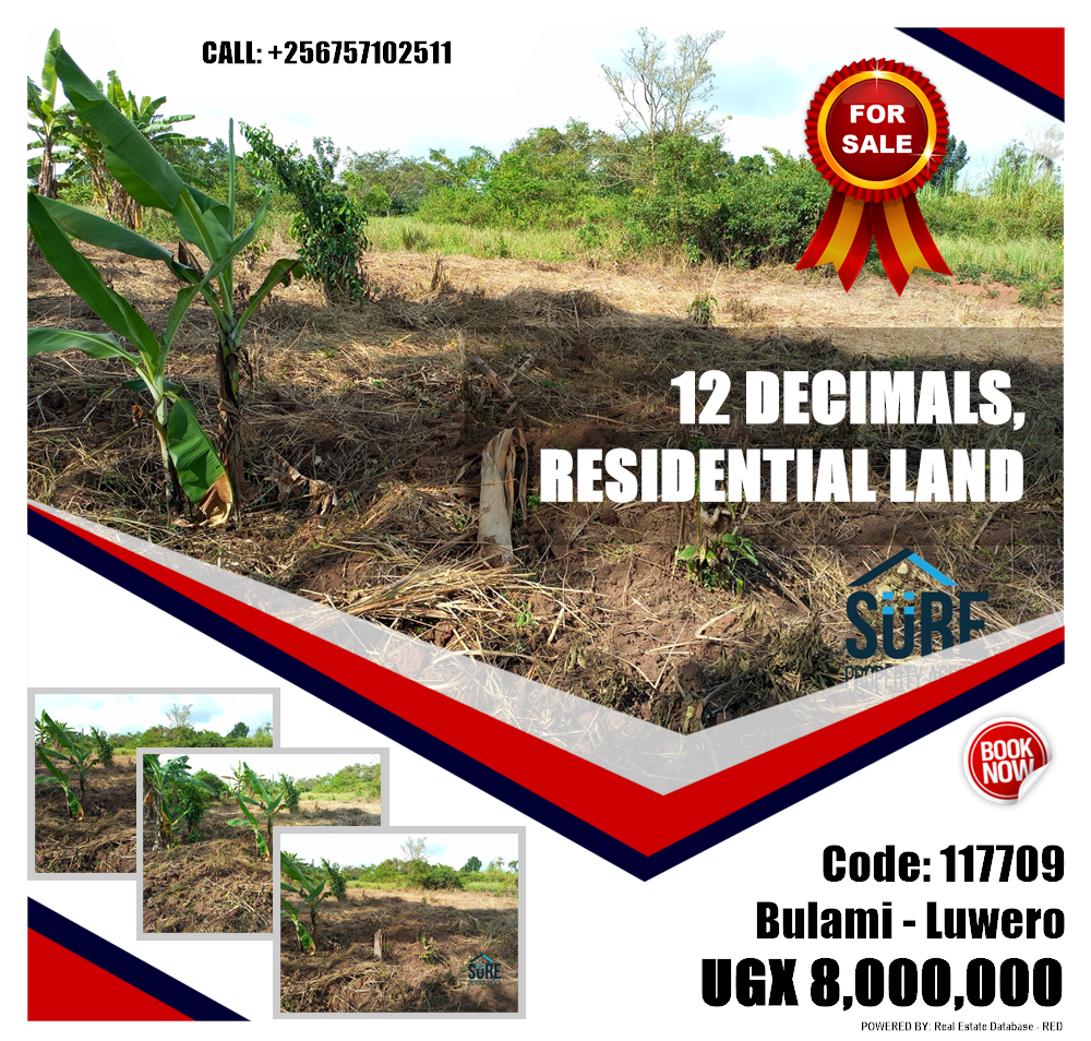Residential Land  for sale in Bulami Luweero Uganda, code: 117709