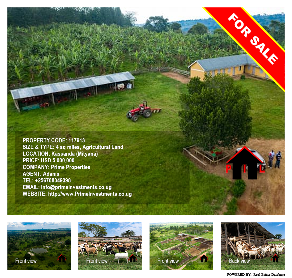 Agricultural Land  for sale in Kassanda Mityana Uganda, code: 117913