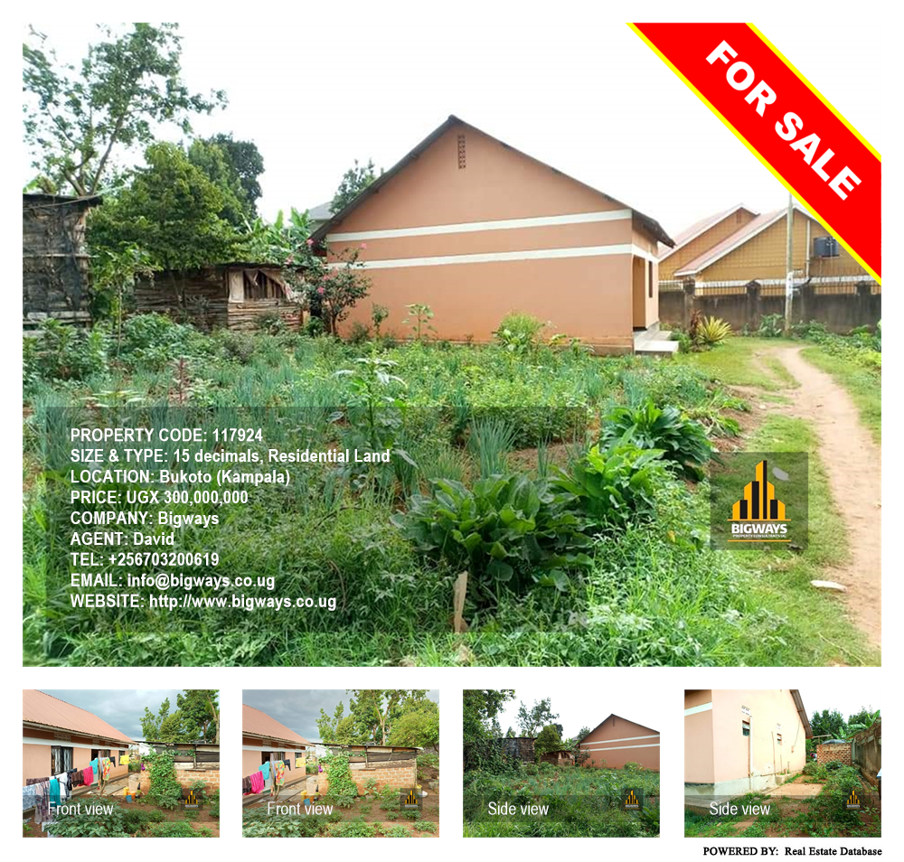 Residential Land  for sale in Bukoto Kampala Uganda, code: 117924