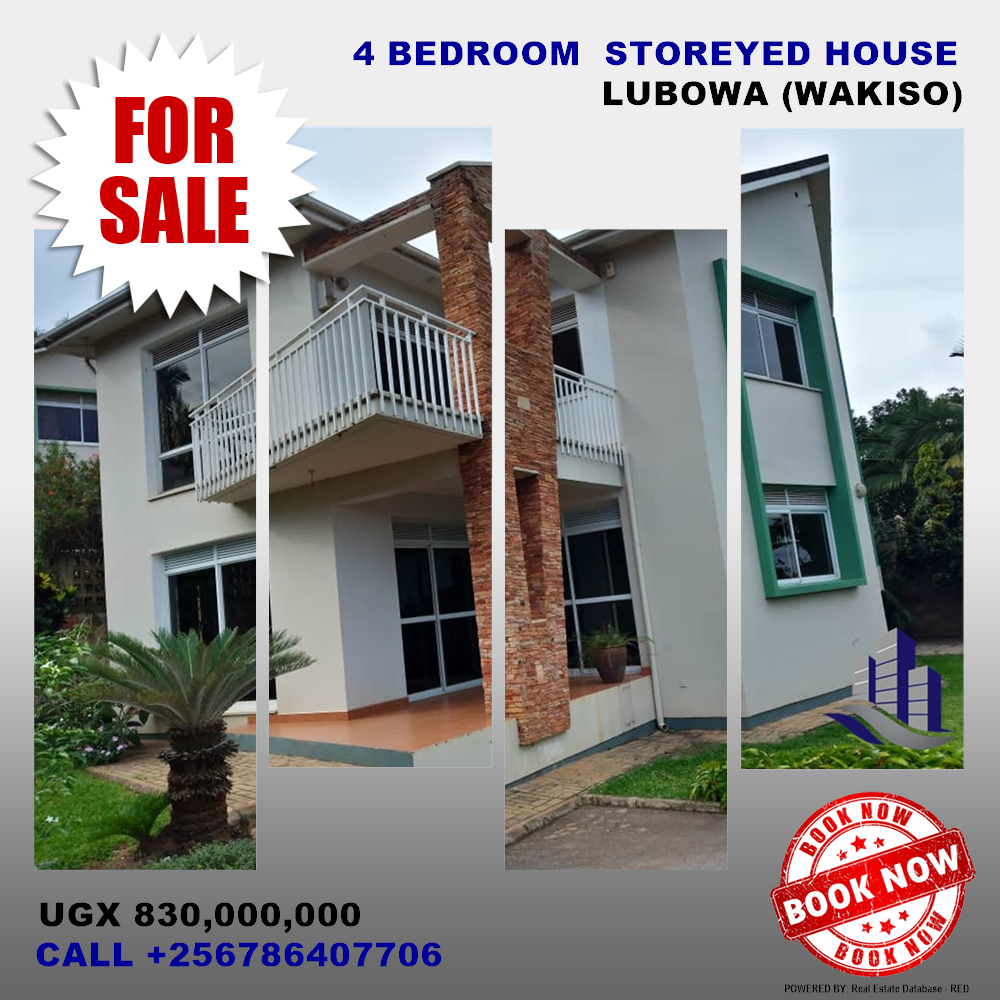 4 bedroom Storeyed house  for sale in Lubowa Wakiso Uganda, code: 118036