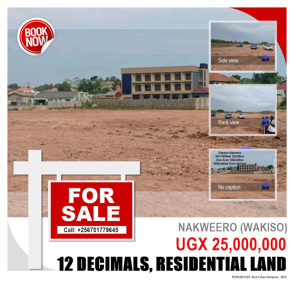 Residential Land  for sale in Nakweelo Wakiso Uganda, code: 118041