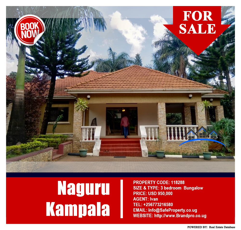 3 bedroom Bungalow  for sale in Naguru Kampala Uganda, code: 118288