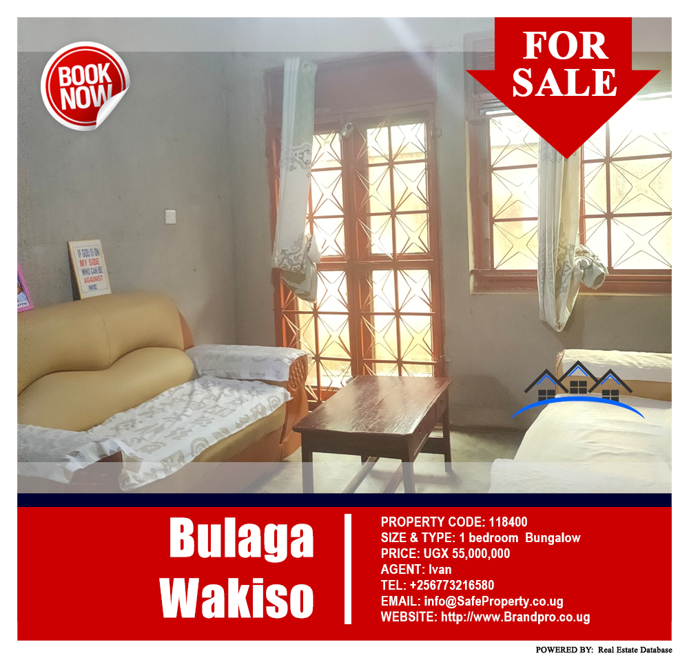 1 bedroom Bungalow  for sale in Bulaga Wakiso Uganda, code: 118400