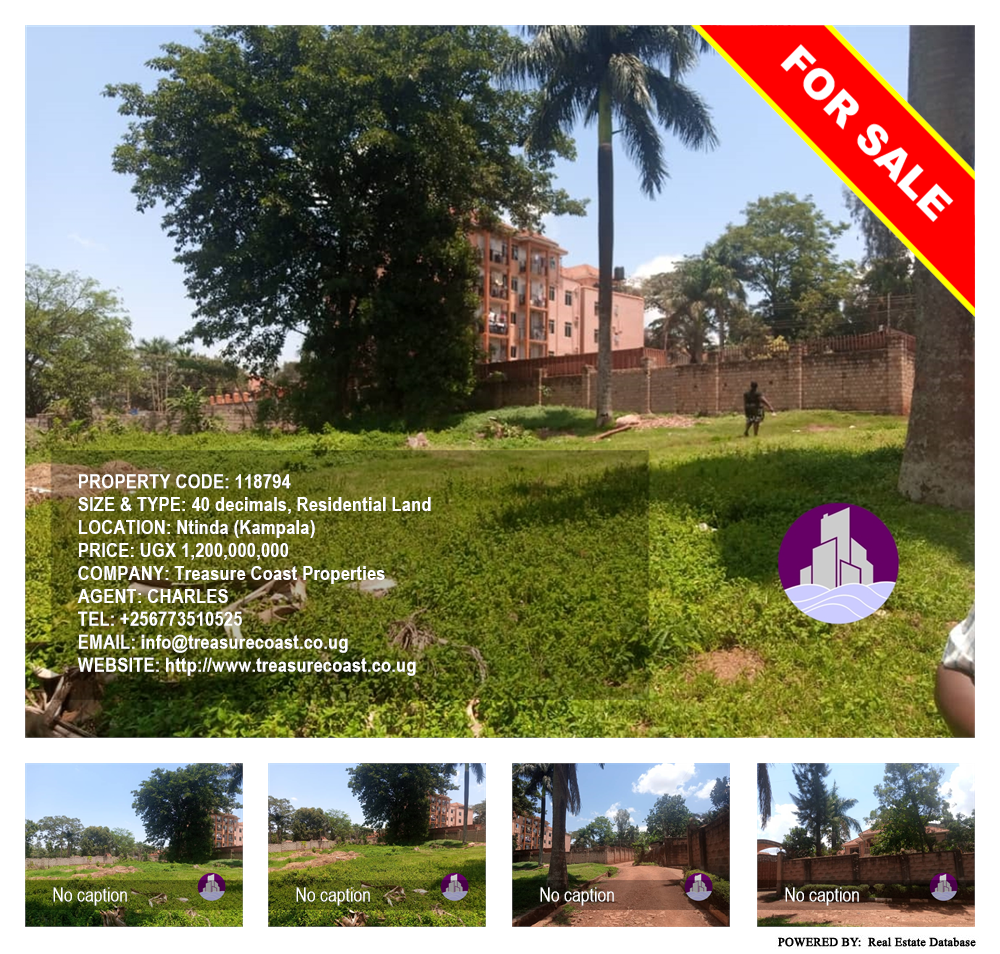 Residential Land  for sale in Ntinda Kampala Uganda, code: 118794