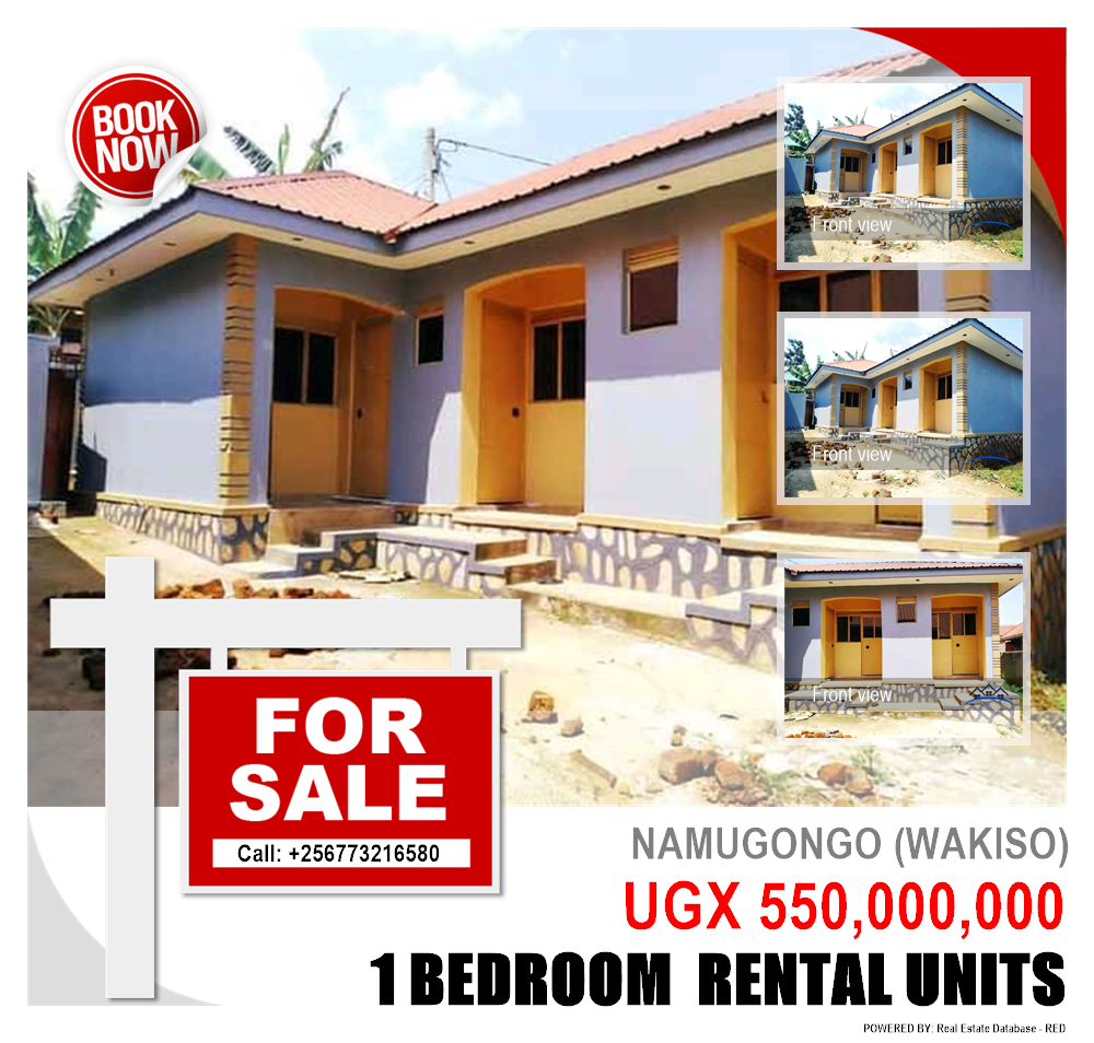 1 bedroom Rental units  for sale in Namugongo Wakiso Uganda, code: 118961