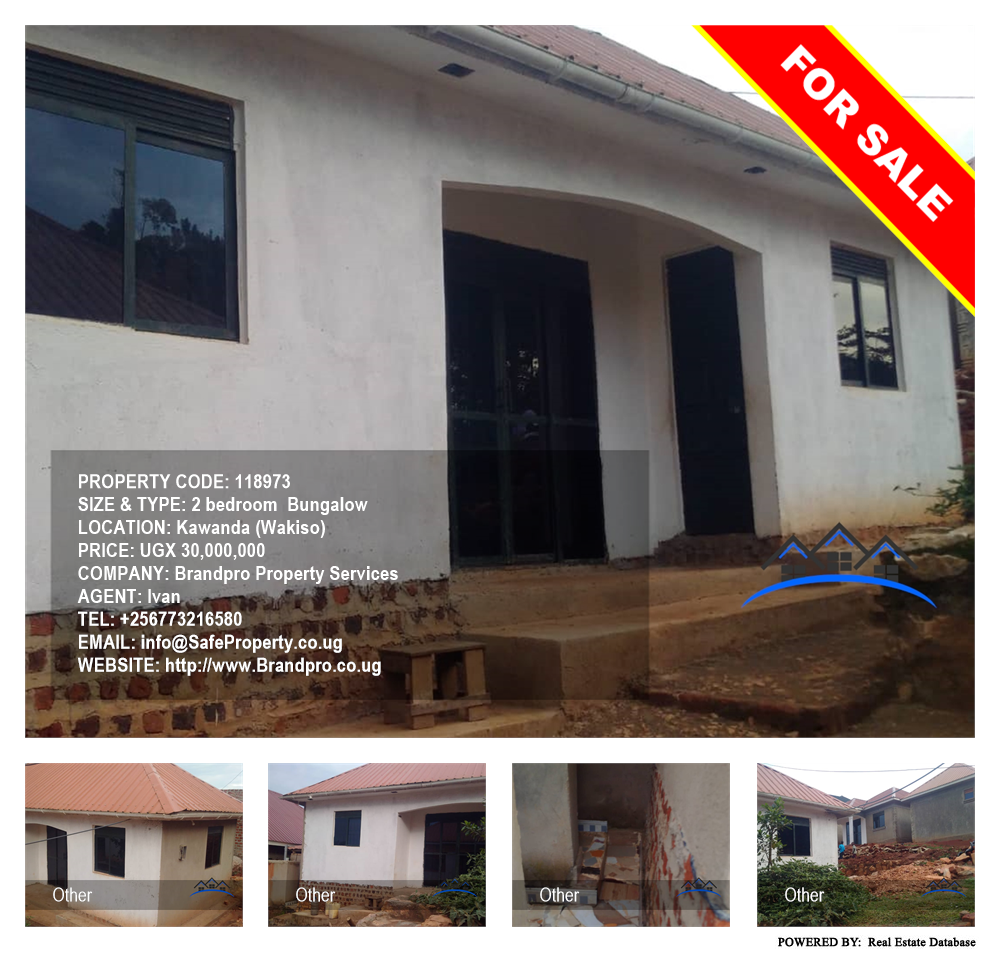 2 bedroom Bungalow  for sale in Kawanda Wakiso Uganda, code: 118973