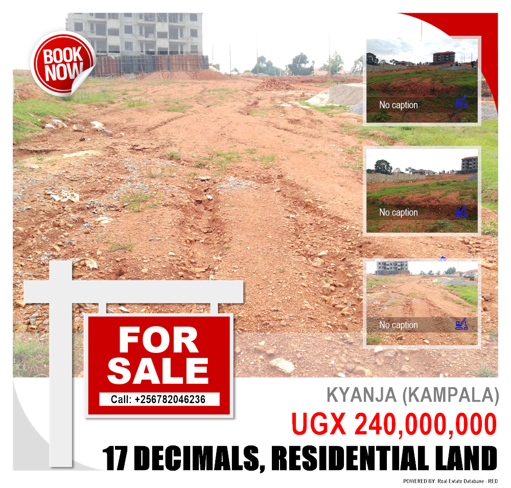 Residential Land  for sale in Kyanja Kampala Uganda, code: 119131