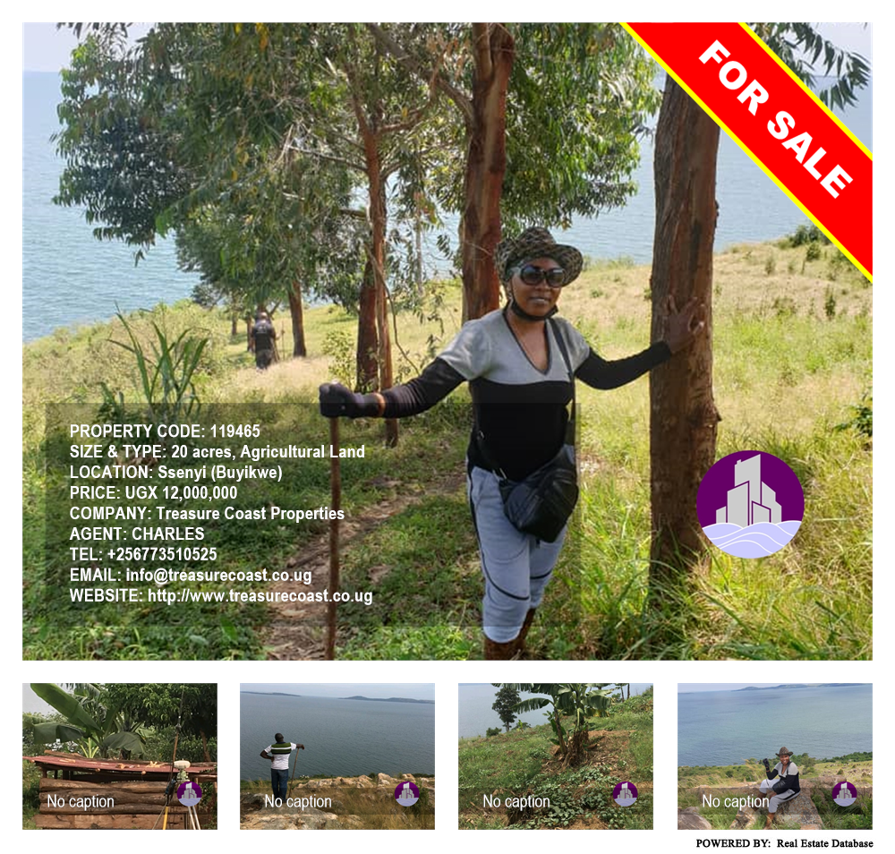 Agricultural Land  for sale in Ssenyi Buyikwe Uganda, code: 119465