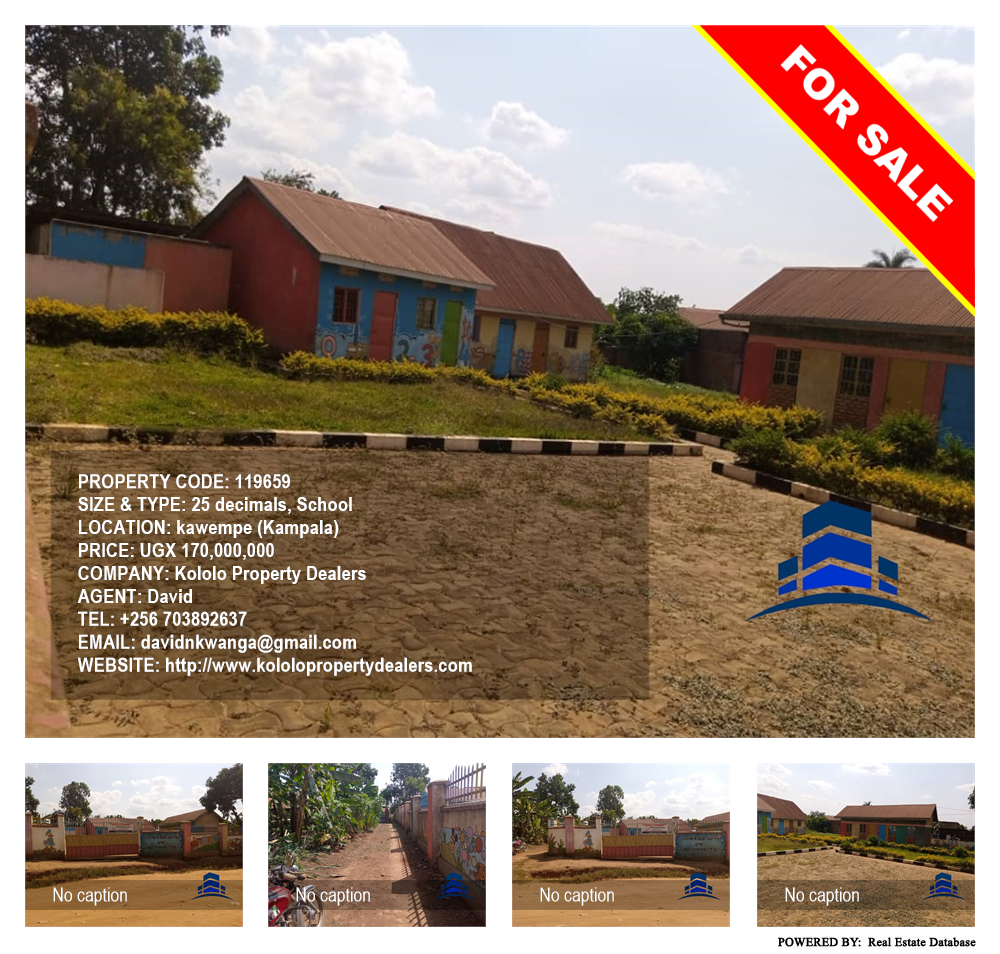 School  for sale in Kawempe Kampala Uganda, code: 119659