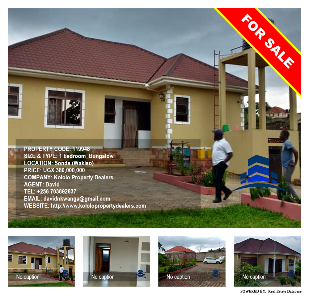 1 bedroom Bungalow  for sale in Sonde Wakiso Uganda, code: 119948
