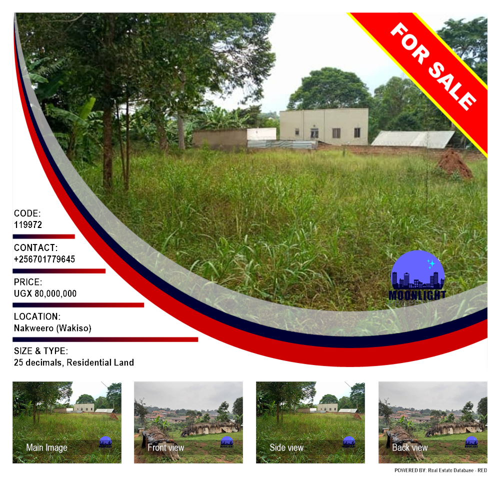 Residential Land  for sale in Nakweelo Wakiso Uganda, code: 119972