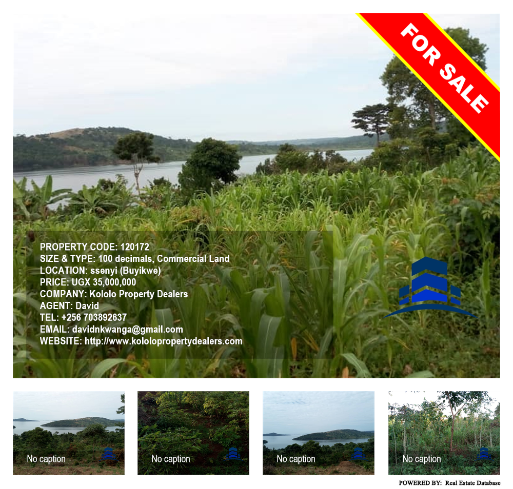 Commercial Land  for sale in Ssenyi Buyikwe Uganda, code: 120172