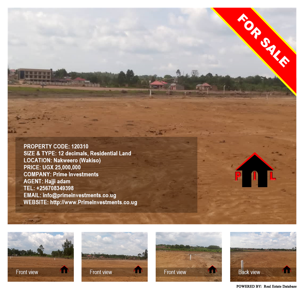 Residential Land  for sale in Nakweelo Wakiso Uganda, code: 120310