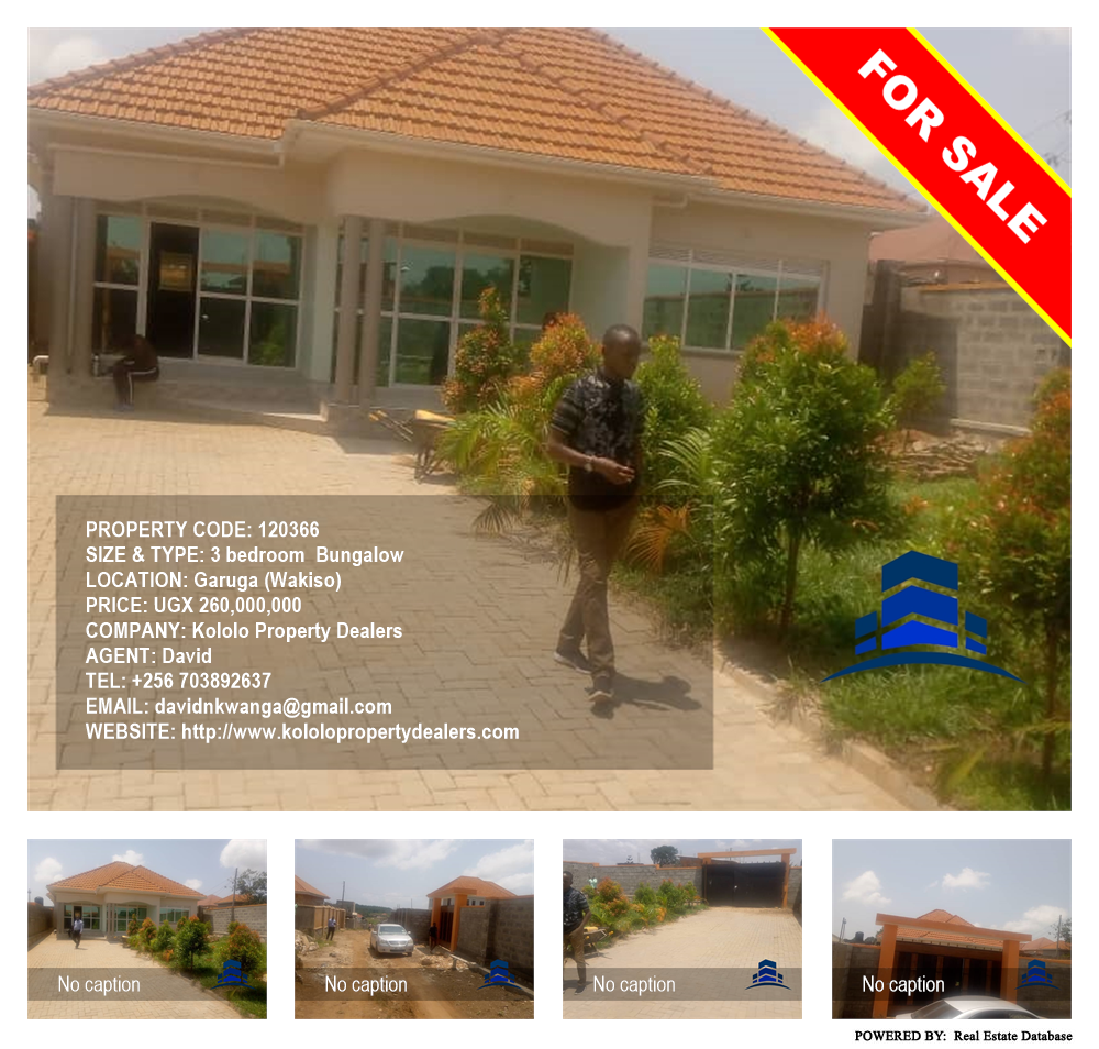 3 bedroom Bungalow  for sale in Garuga Wakiso Uganda, code: 120366