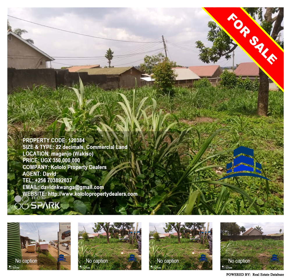 Commercial Land  for sale in Maganjo Wakiso Uganda, code: 120384