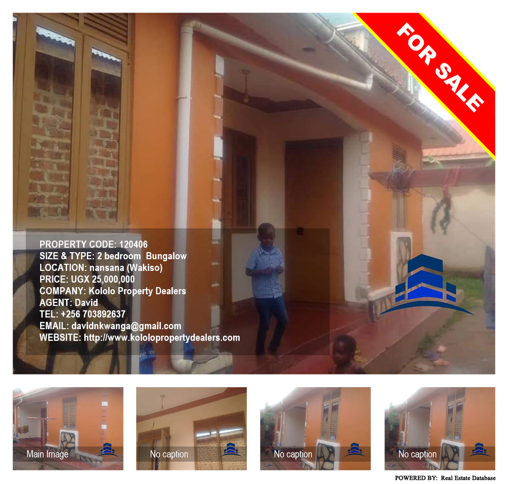 2 bedroom Bungalow  for sale in Nansana Wakiso Uganda, code: 120406