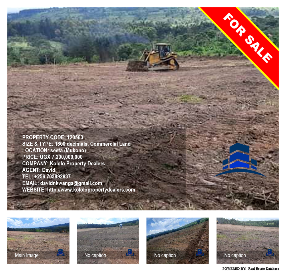 Commercial Land  for sale in Seeta Mukono Uganda, code: 120563