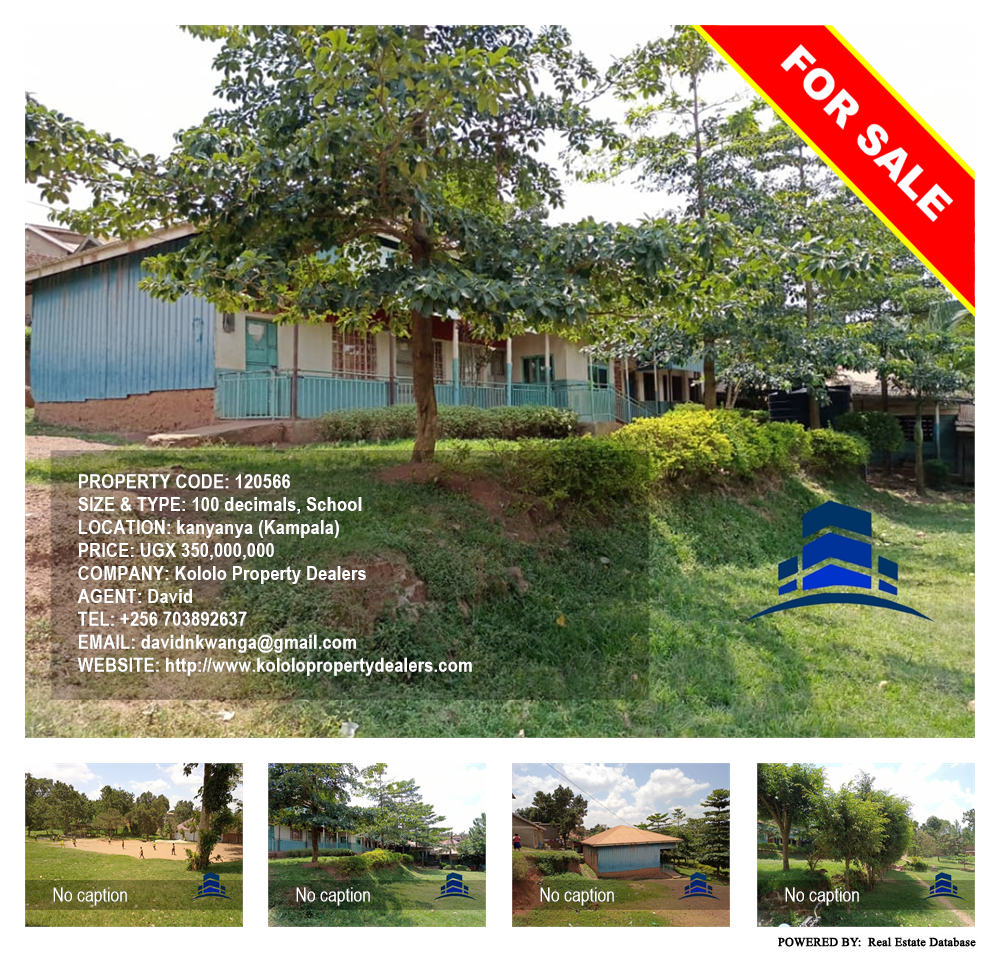 School  for sale in Kanyanya Kampala Uganda, code: 120566