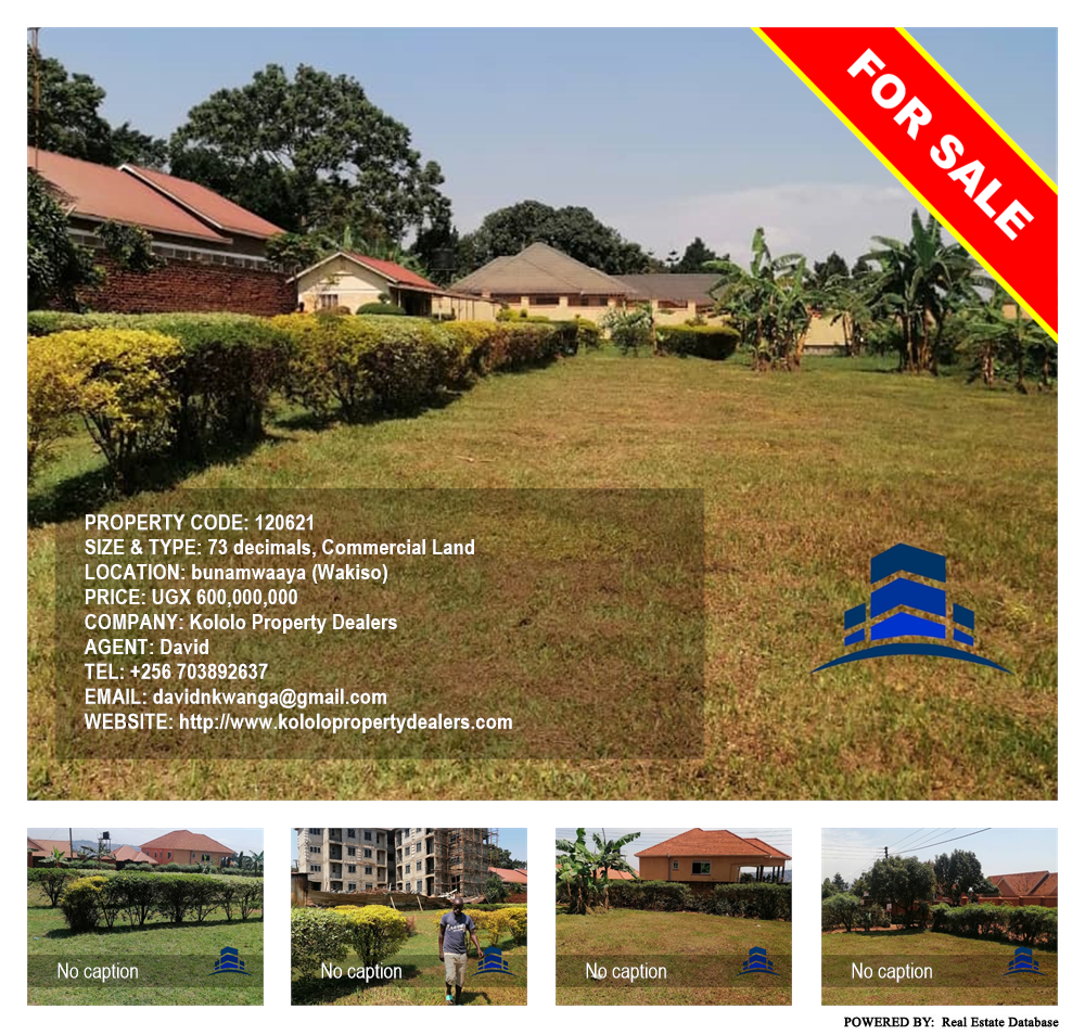 Commercial Land  for sale in Bunamwaaya Wakiso Uganda, code: 120621