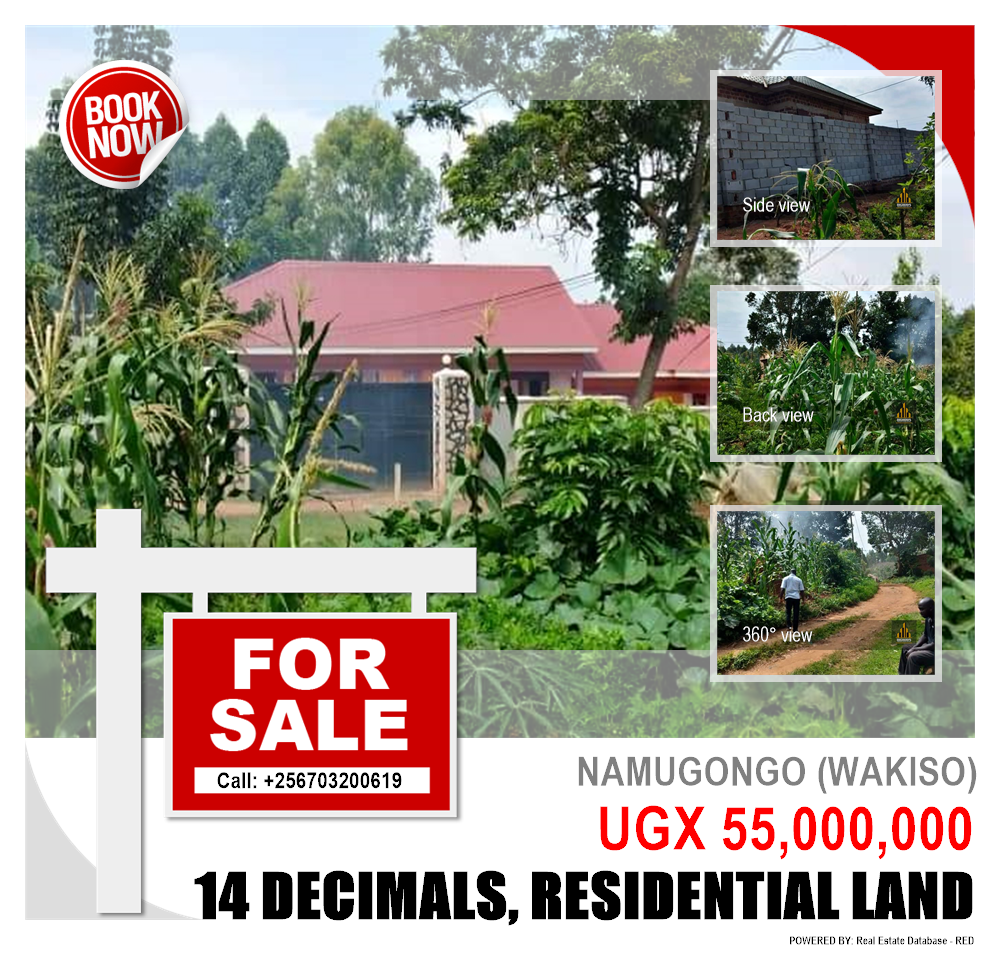 Residential Land  for sale in Namugongo Wakiso Uganda, code: 120746