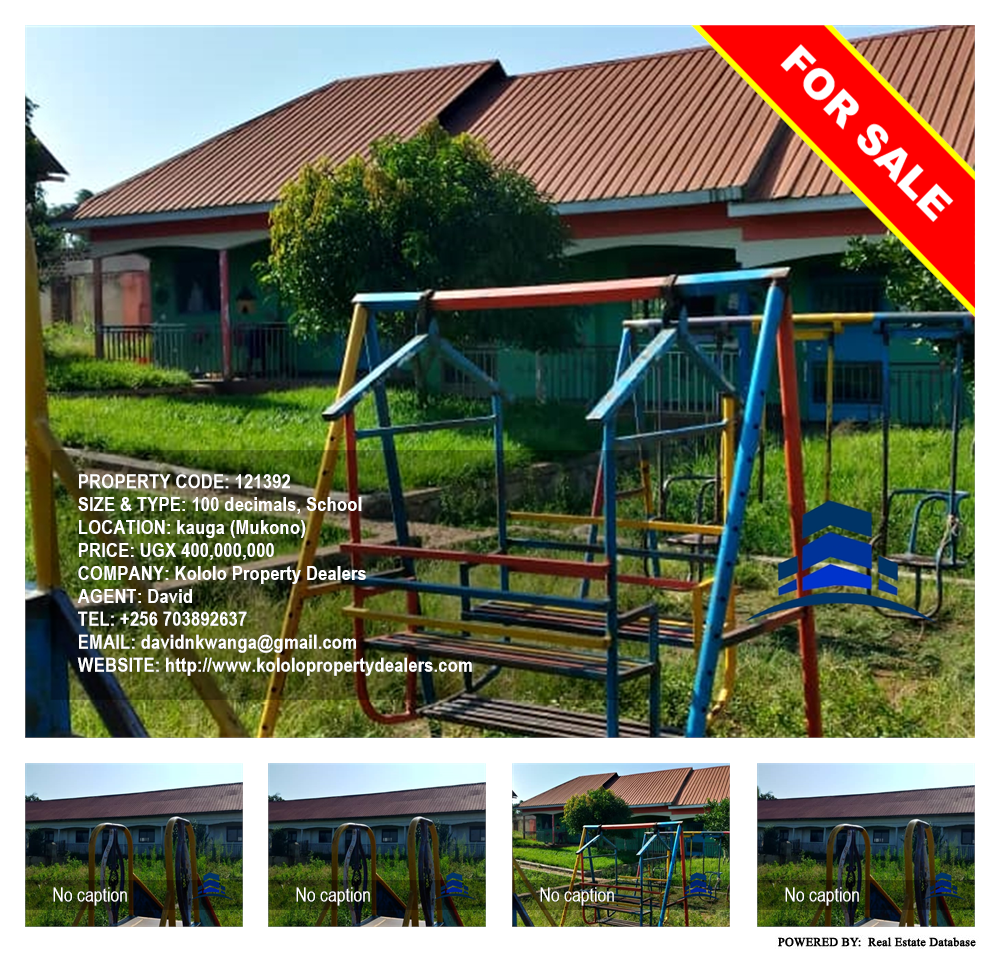 School  for sale in Kawuga Mukono Uganda, code: 121392