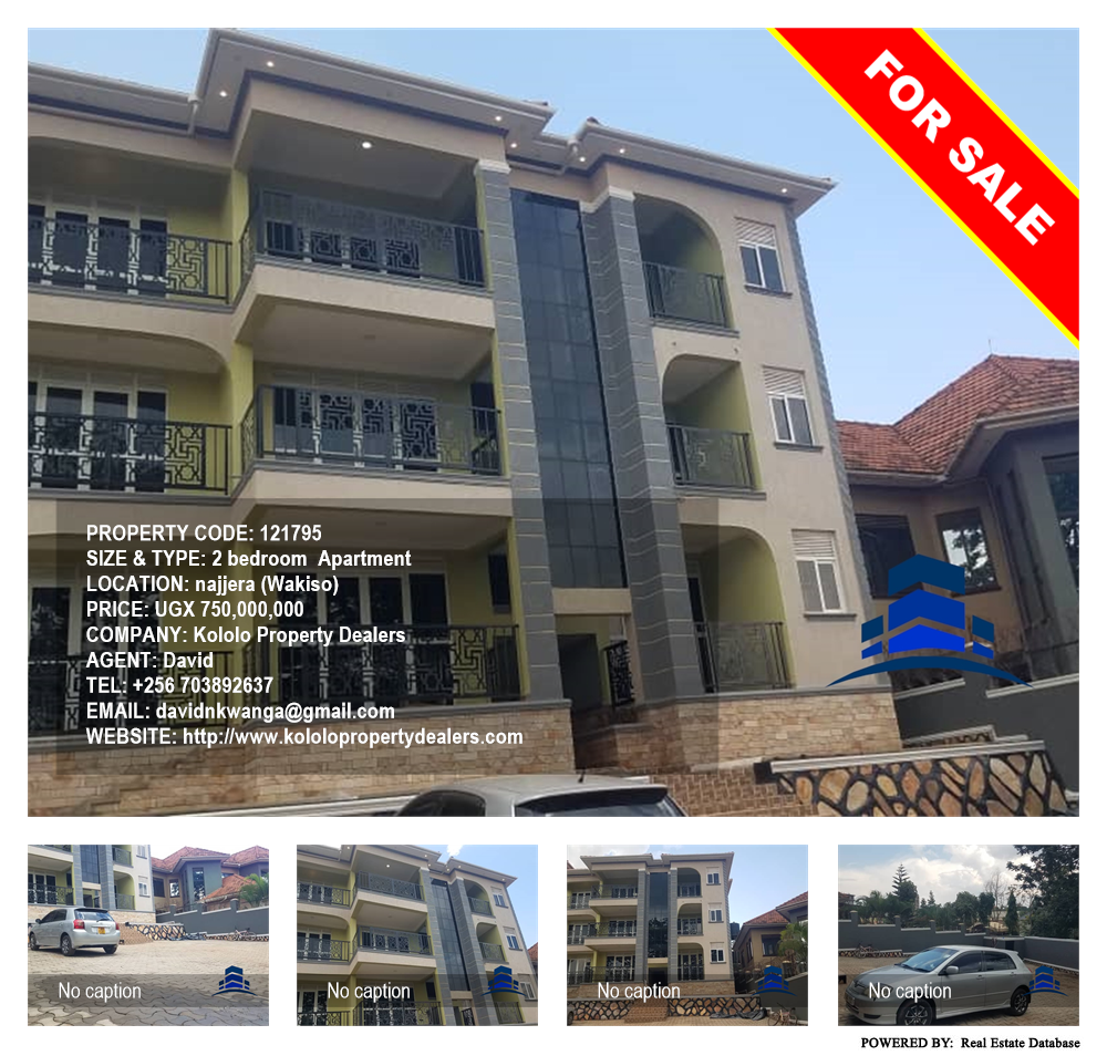 2 bedroom Apartment  for sale in Najjera Wakiso Uganda, code: 121795